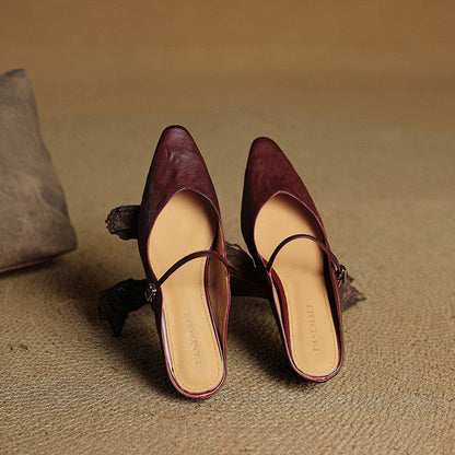 Elegante Slingback Ballerinas mit spitzer Kappe – Bequeme Flats für Damen im Alltag & Büro