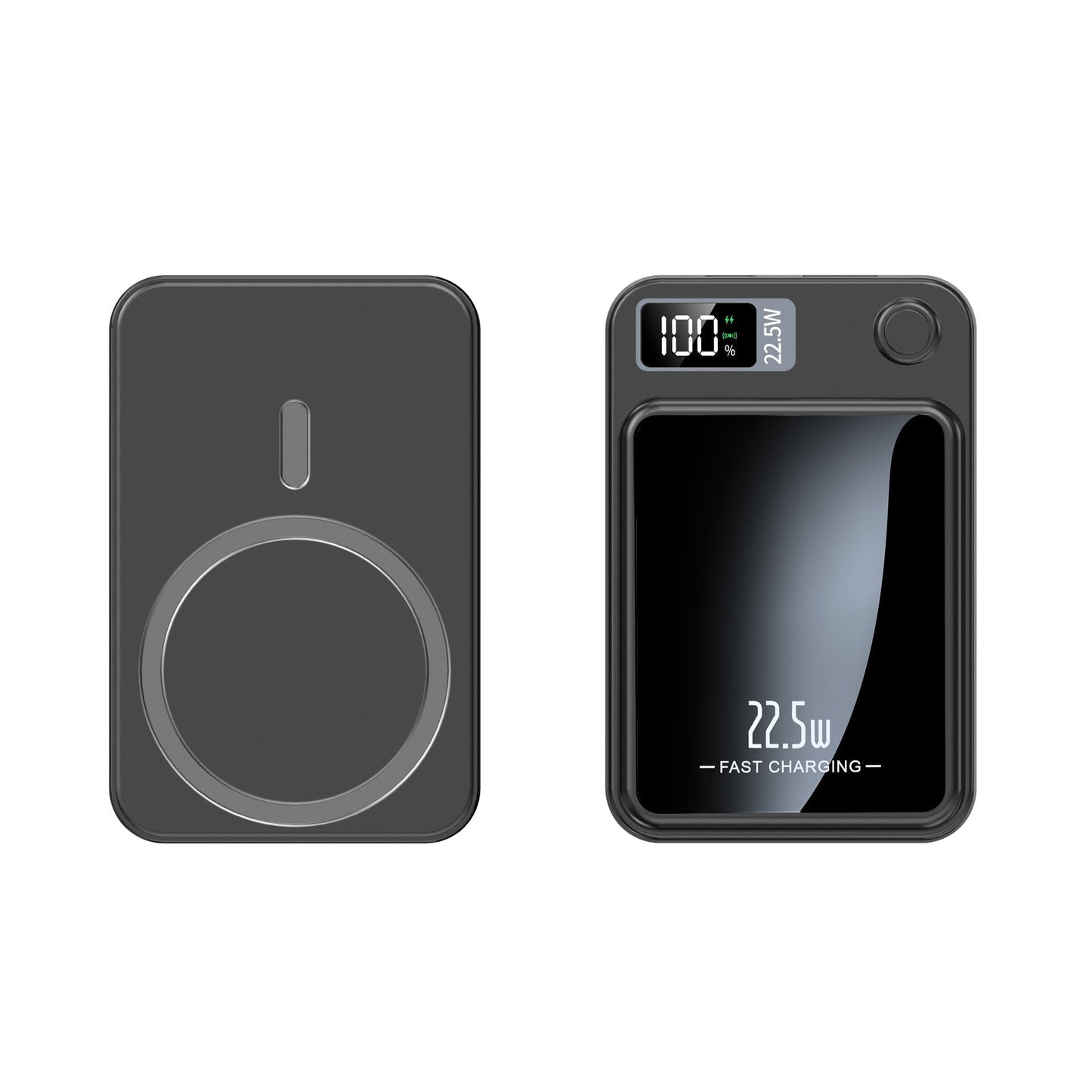 Magnetische Powerbank 10000mAh mit Display & 22,5W Schnellladung – Kabelloses Ladegerät für iPhone