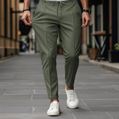 Elegante Slim Fit Hose für Herren – Stretch Stoffhose im Business Casual Stil