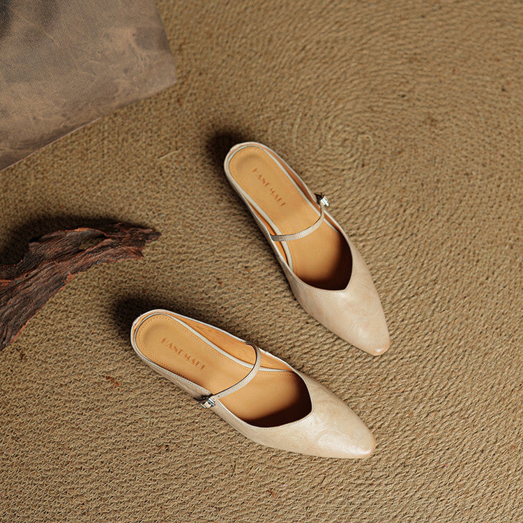 Elegante Slingback Ballerinas mit spitzer Kappe – Bequeme Flats für Damen im Alltag & Büro