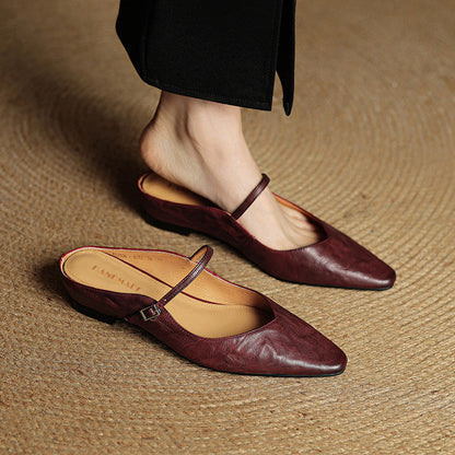 Elegante Slingback Ballerinas mit spitzer Kappe – Bequeme Flats für Damen im Alltag & Büro