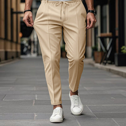 Elegante Slim Fit Hose für Herren – Stretch Stoffhose im Business Casual Stil