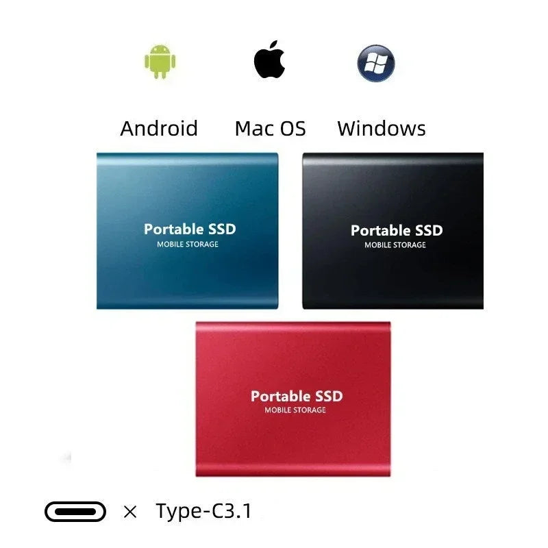 Pocket SSD - Tragbare SSD – Kompakte und Ultra-Schnelle Speicherung