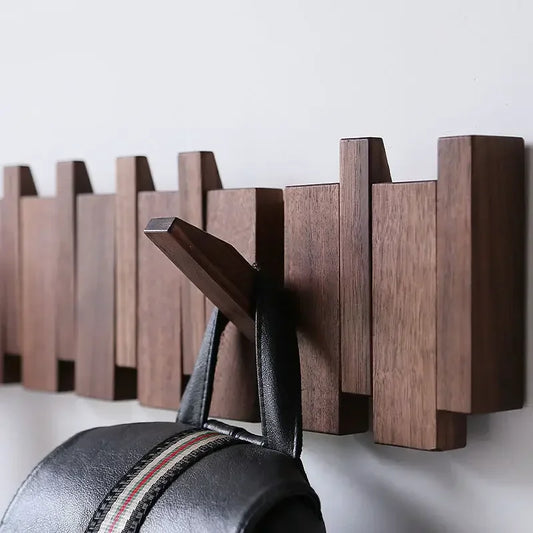 Gaspard - Klavier Holz Kleiderständer | Eleganter Wandorganisator für den Eingangsbereich, Mäntel, Hüte und Schlüssel