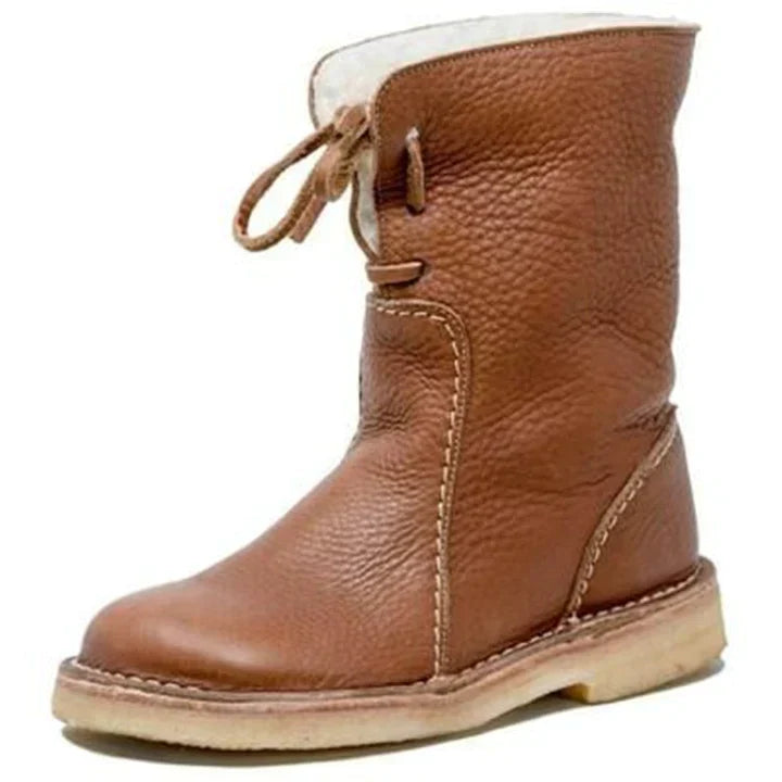 Delphine - Wasserdichte Stiefel mit Wollfutter