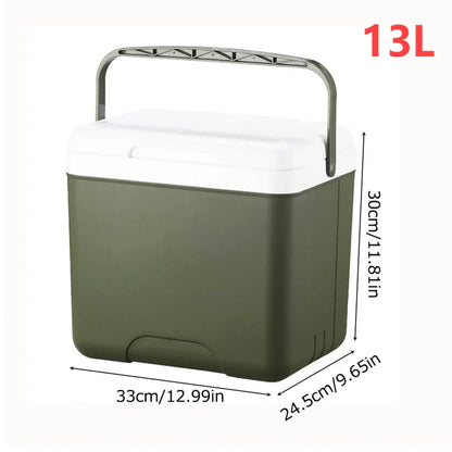 Tragbare Kühlbox für Camping & Picknick – Isolierte Outdoor Kühlbox 6L/13L
