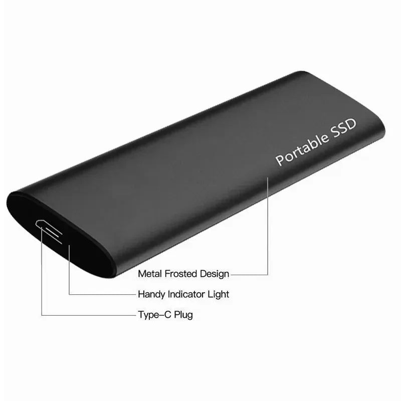 Vaultia - Ultra-Dünne Externe Festplatte 4 TB mit USB-C