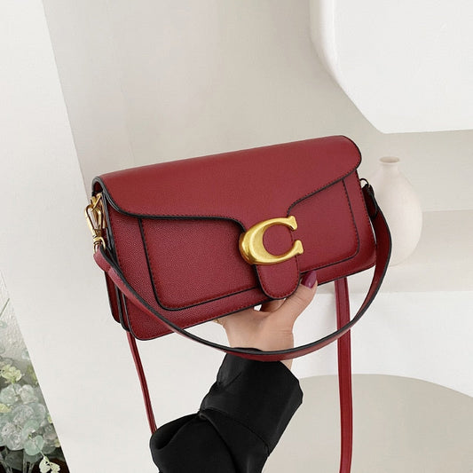 Zélie - Chic Umhängetasche aus Leder, das elegante Accessoire par excellence