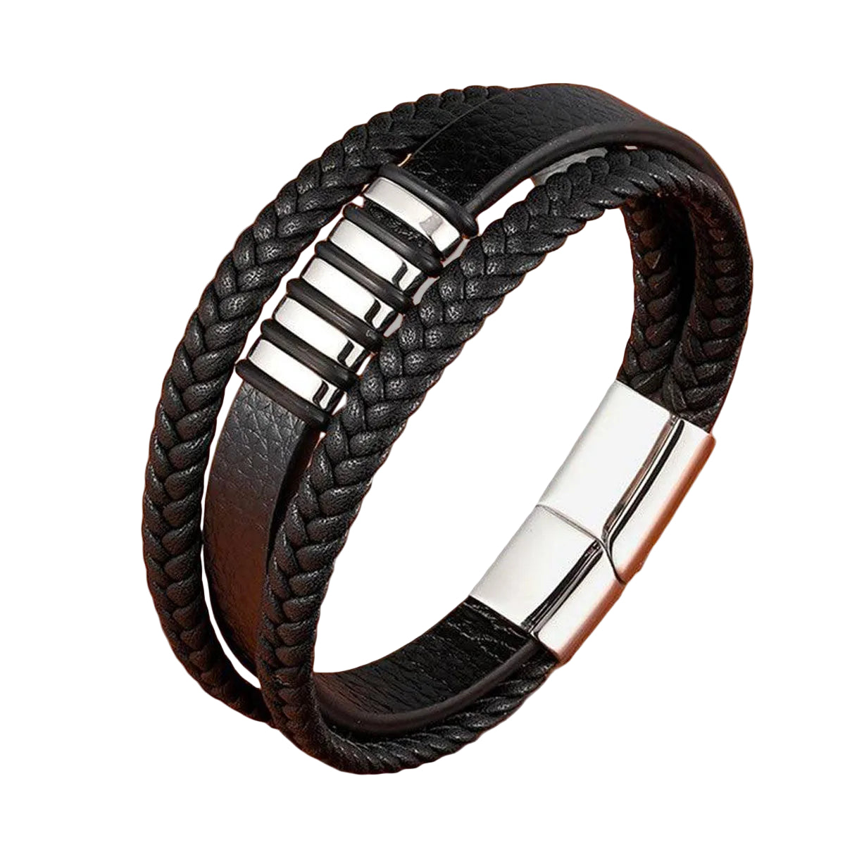 Luxarceau - Herrenlederarmband – Zeitloses und Stilvolles Accessoire