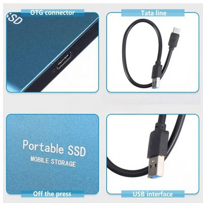 Pocket SSD - Tragbare SSD – Kompakte und Ultra-Schnelle Speicherung