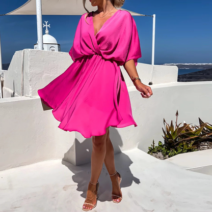 Virelline - Rosa Herbstkleid