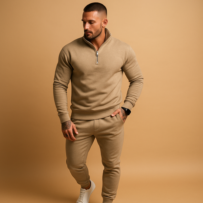 Éryan - Tommy | Modernes Herren-Sportanzug mit Stehkragen und Sporthose