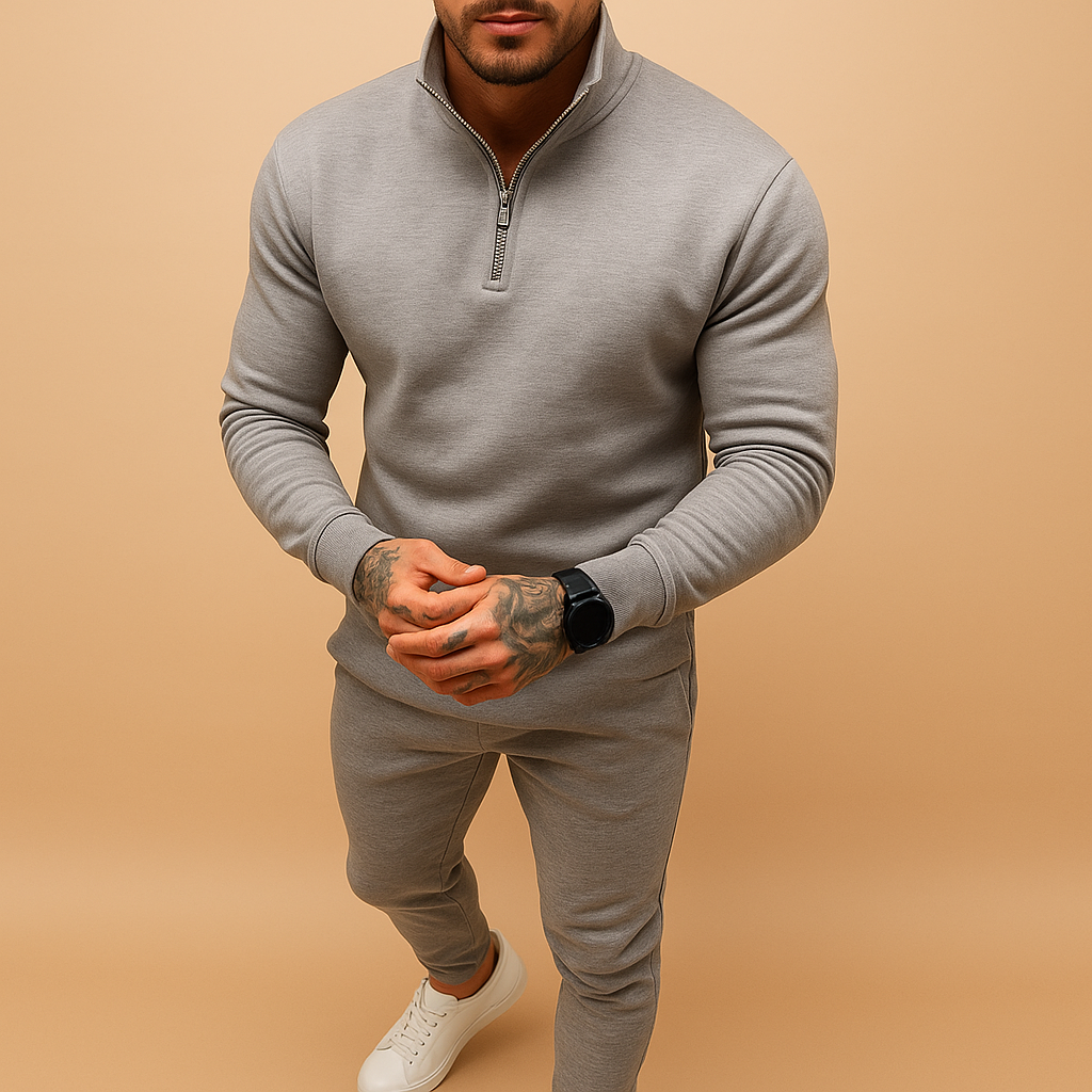 Éryan - Tommy | Modernes Herren-Sportanzug mit Stehkragen und Sporthose