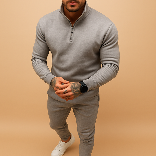 Éryan - Tommy | Modernes Herren-Sportanzug mit Stehkragen und Sporthose