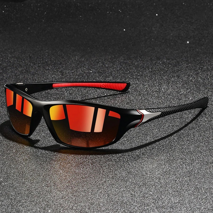 Sportliche Sonnenbrille für Damen & Herren – Polarisierte Gläser & UV400 Schutz