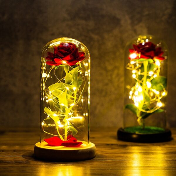 AmorLumi - Ewige Rose LED