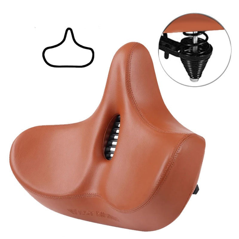 RideZen - Bequemer, ergonomischer, extra großer und atmungsaktiver Fahrradsattel