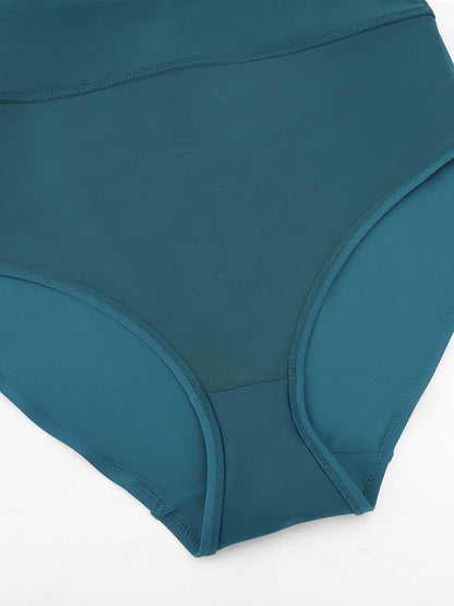Figurformender Badeanzug mit Rock – Eleganter Swimdress mit Shaping-Effekt für Damen