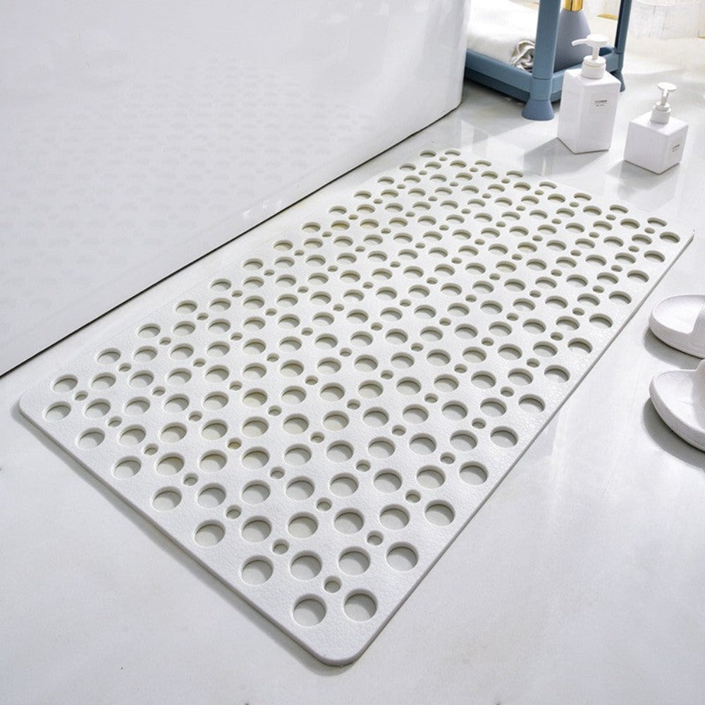 Luxbain - Luxuriöse Antirutsch-Duschmatte – Hygienische und Schimmelresistente Badematte mit Starken Saugnäpfen und Schnellem Ablaufsystem