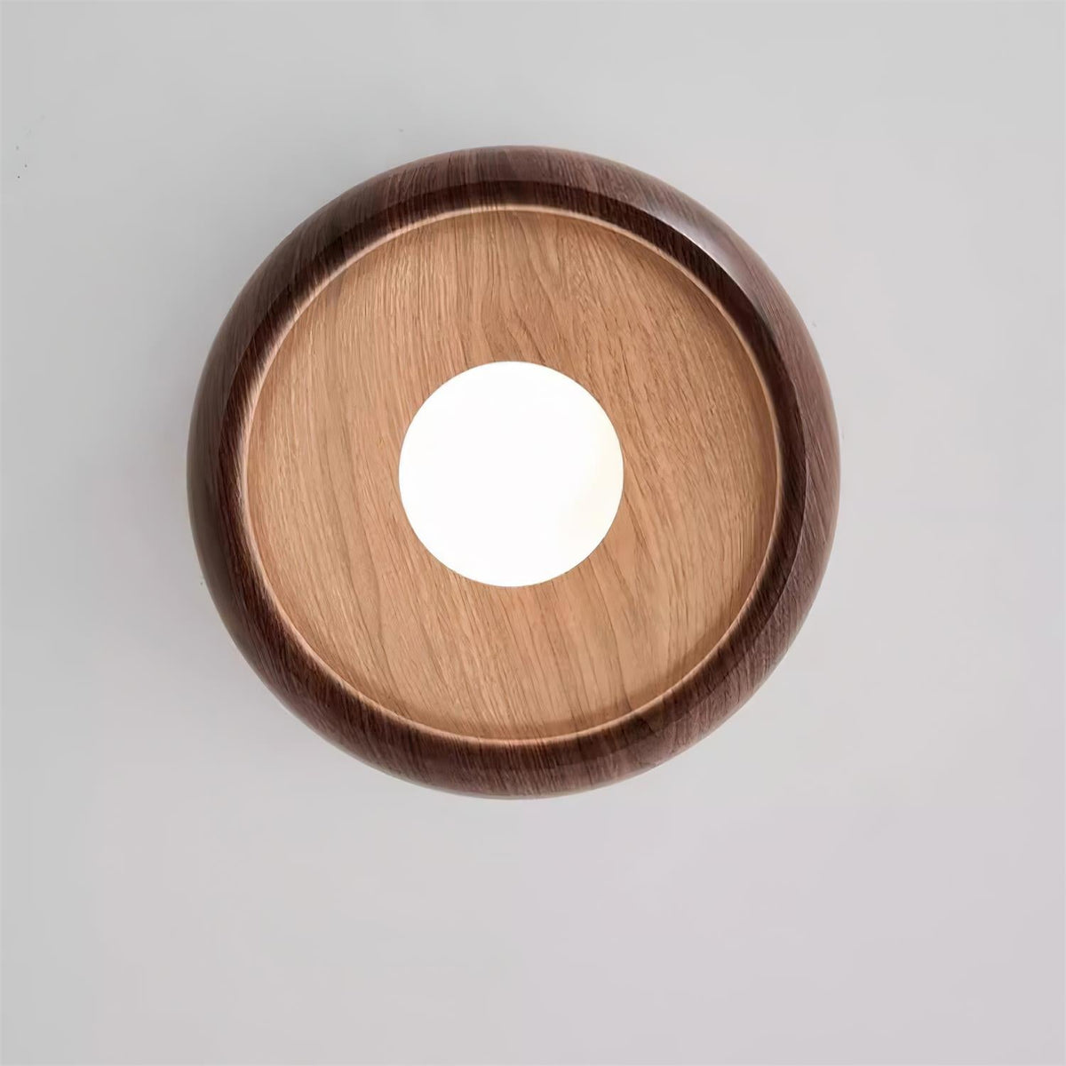 LigneNature - Minimalistische Moderne Deckenlampe Holz-Effekt