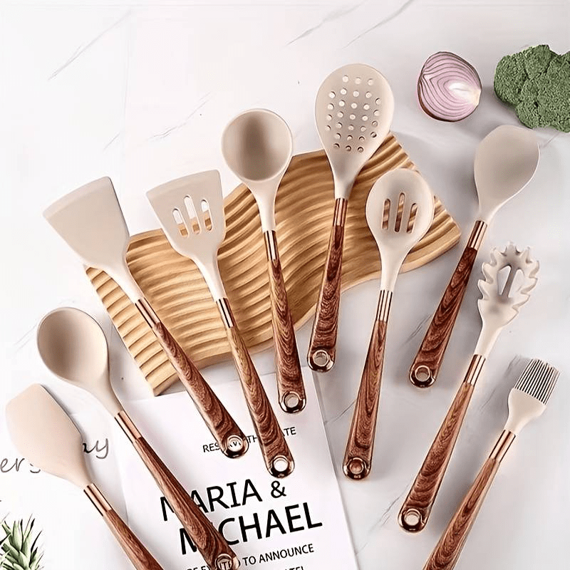 Auralis - Luxuriöses Silikon-Küchen-Set – 10 Teile