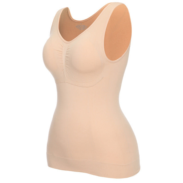 Figurformendes Shapewear Top mit integriertem BH und Bauchkontrolle für Damen