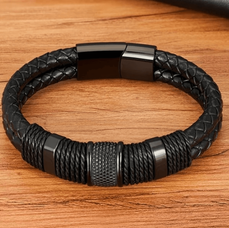 Bravura - Geflochtenes Lederarmband