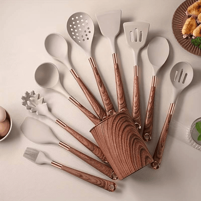 Auralis - Luxuriöses Silikon-Küchen-Set – 10 Teile
