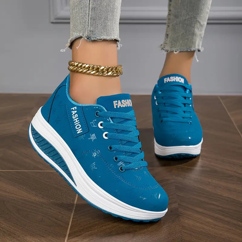 Damen Sneaker mit Dämpfung – Bequeme Freizeit Turnschuhe leicht & stylisch
