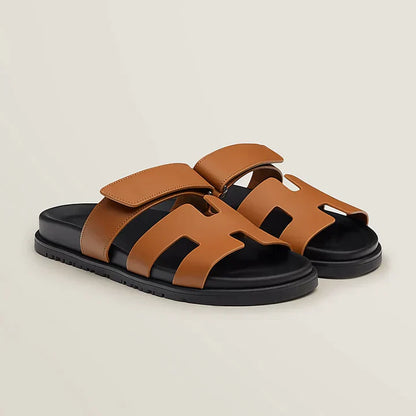 Elegante Slip-On Sandalen für Damen mit verstellbarem Riemen – Bequem, Modern & Vielseitig