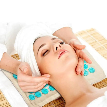 Akupressur Matte & Kissen Set – Tiefenentspannung, Muskelregeneration & Stressabbau