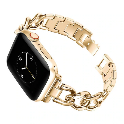 Félicia - Luxuriöse Damen Smartwatch mit Gliederarmband