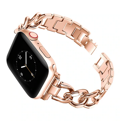 Félicia - Luxuriöse Damen Smartwatch mit Gliederarmband