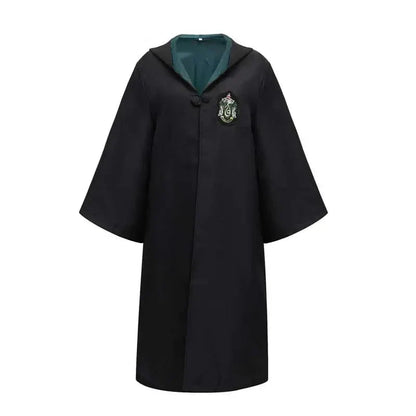 Magischer Zauberer Umhang Kinder Set – Hogwarts Kostüm mit Zauberstab & Accessoires