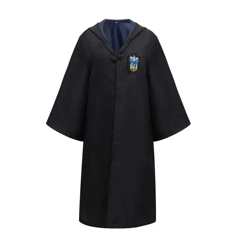 Magischer Zauberer Umhang Kinder Set – Hogwarts Kostüm mit Zauberstab & Accessoires