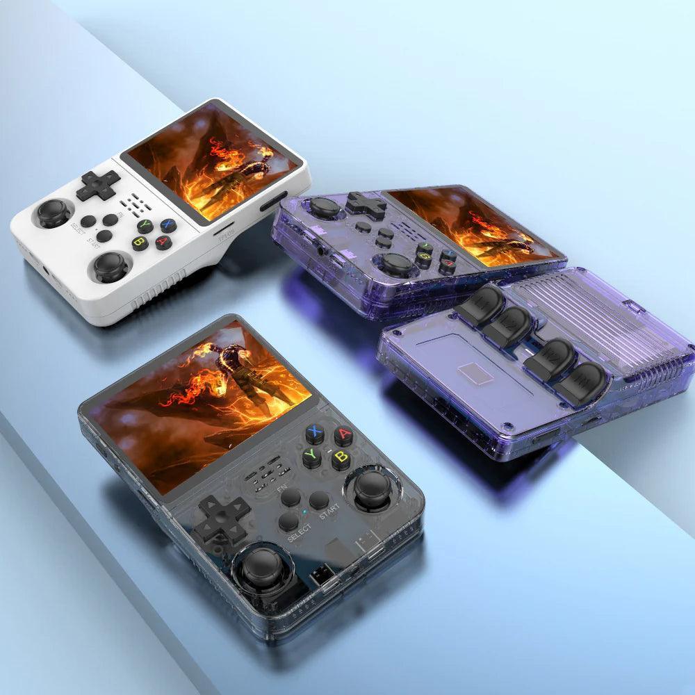 PixelRétro - Tragbare Retro-Spielkonsole mit HD-Bildschirm und USB-Ladung
