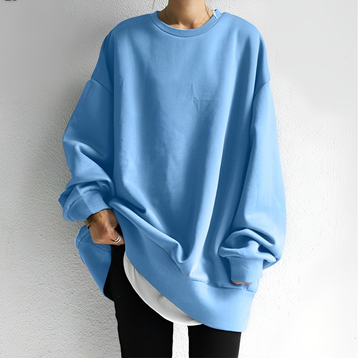 Solène - Oversize Pullover aus weichem und elegantem Material in trendigen Farben für Frauen