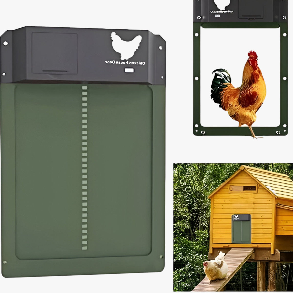 PouleSécur - Automatische Klappe für Hühner