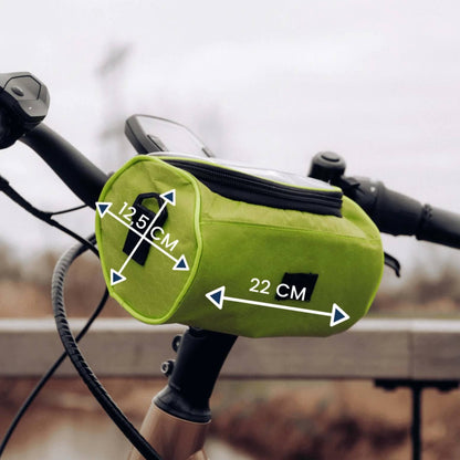 Cyclivie - Lenktasche mit Reißverschluss – Kompatibel mit Touchscreen