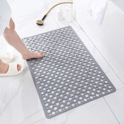 Luxbain - Luxuriöse Antirutsch-Duschmatte – Hygienische und Schimmelresistente Badematte mit Starken Saugnäpfen und Schnellem Ablaufsystem