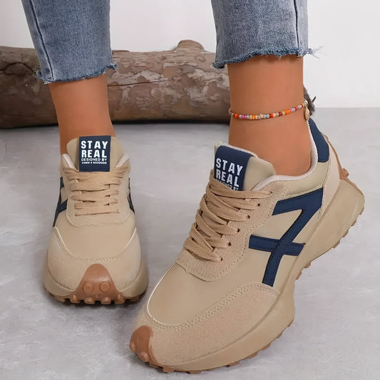 Célavie - Orthopädische Sneakers aus Wildleder für Frauen mit zusätzlicher Dämpfung