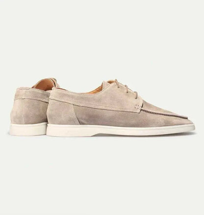 Elegante Wildleder Schnürschuhe – Leichte Freizeit-Slipper mit Komfortsohle für Herren