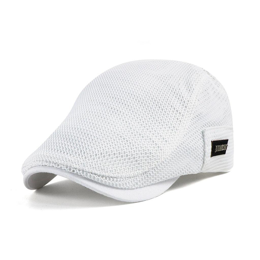Charles - Baumwoll-Cap im lässigen Stil für Männer, Beret- und Cap-Style