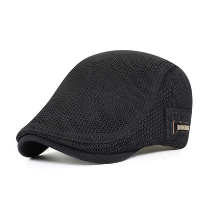 Charles - Baumwoll-Cap im lässigen Stil für Männer, Beret- und Cap-Style