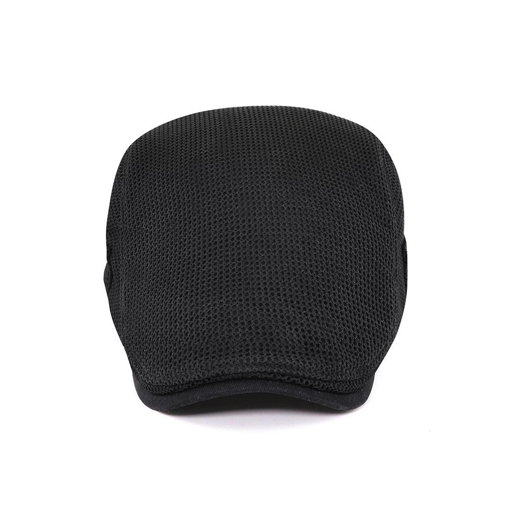 Charles - Baumwoll-Cap im lässigen Stil für Männer, Beret- und Cap-Style