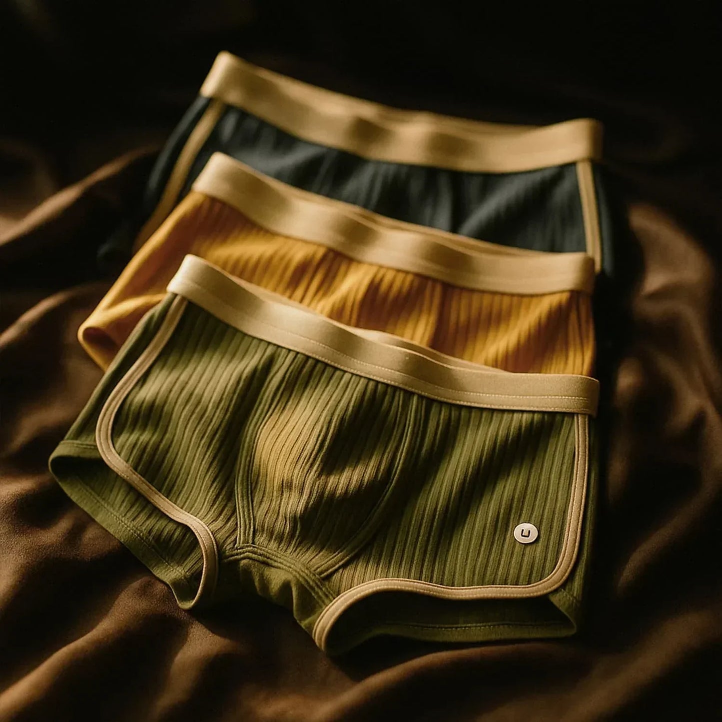 Nahtlose Damen Hipster Unterwäsche im 3er Set – Weiche Baumwoll Slips mit elastischem Bund