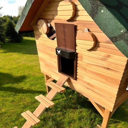 PouleSécur - Automatische Klappe für Hühner