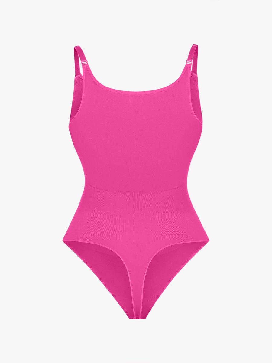 Figurformender Shapewear Body mit Spaghettiträgern – Bauchkontrolle & Nahtloser Komfort für Damen