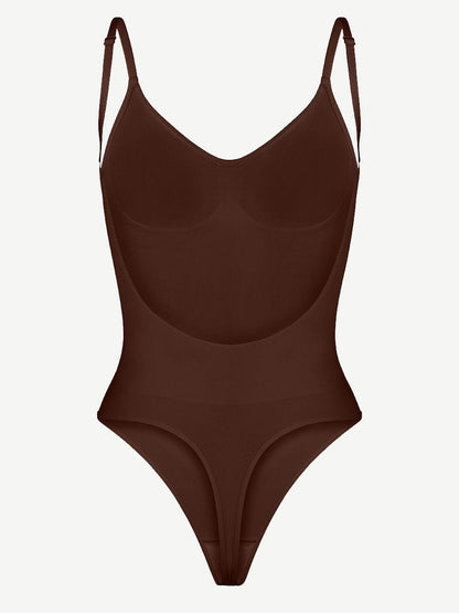 Figurformender Body mit Spaghettiträgern – Seamless Shapewear für Damen in Eleganter Passform