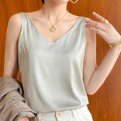 Énoria - Elegantes Top mit V-Ausschnitt für Frauen